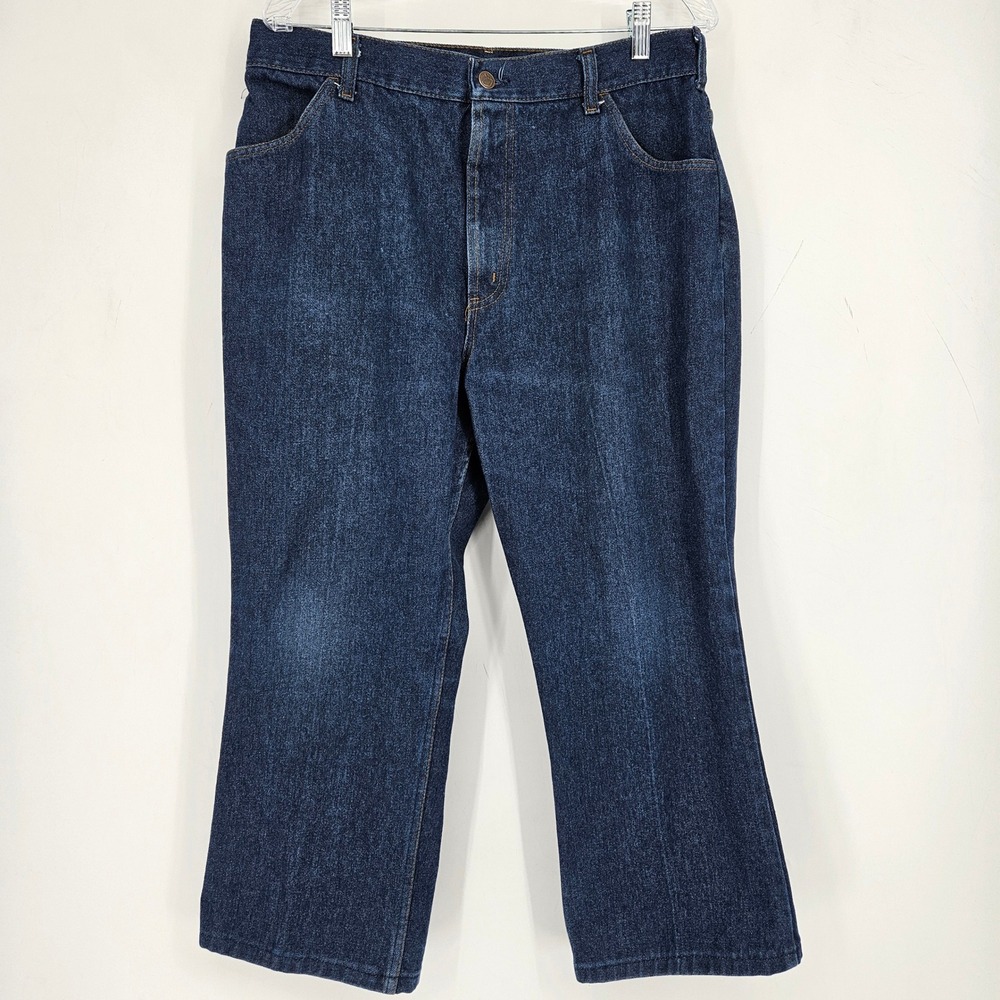 Vintage‎ Thumbs Up Jeans Size 40x31 Sears Sportswear Blue Mature Fit